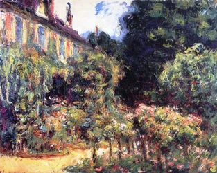 Giverny, the house from the garden